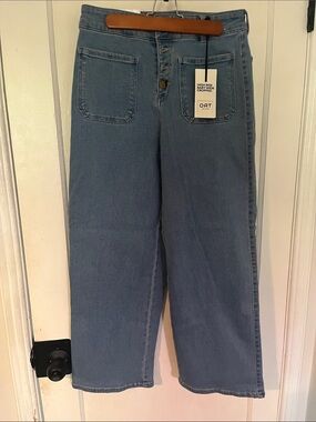 High-Rise Wide Leg - Light Blue